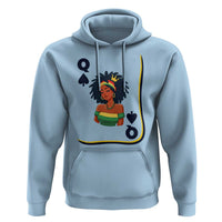 Queen Of Spades Black Girl Hoodie African American Women Pride - Wonder Print Shop
