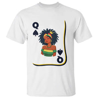 Queen Of Spades Black Girl T Shirt African American Women Pride - Wonder Print Shop