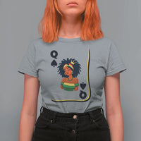 Queen Of Spades Black Girl T Shirt For Women African American Women Pride - Wonder Print Shop