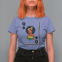Queen Of Spades Black Girl T Shirt For Women African American Women Pride - Wonder Print Shop