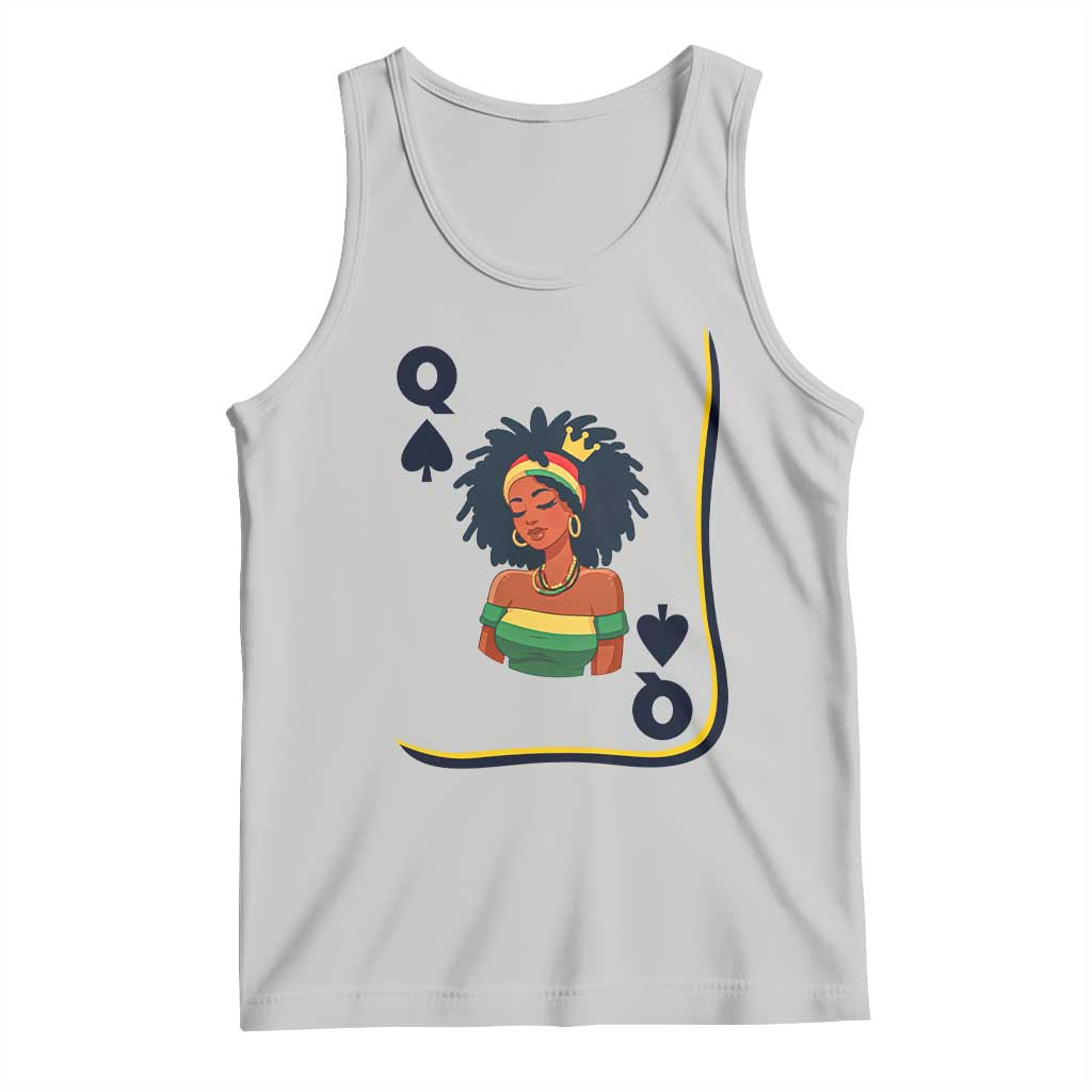 Queen Of Spades Black Girl Tank Top African American Women Pride - Wonder Print Shop