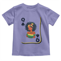 Queen Of Spades Black Girl Toddler T Shirt African American Women Pride - Wonder Print Shop