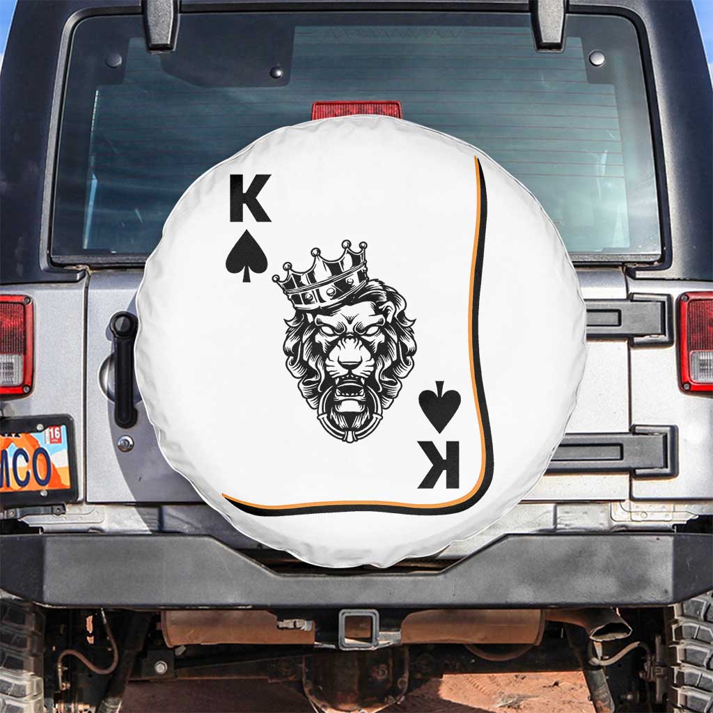 Black King Lion Spare Tire Cover African American Black History Month Gift - Wonder Print Shop