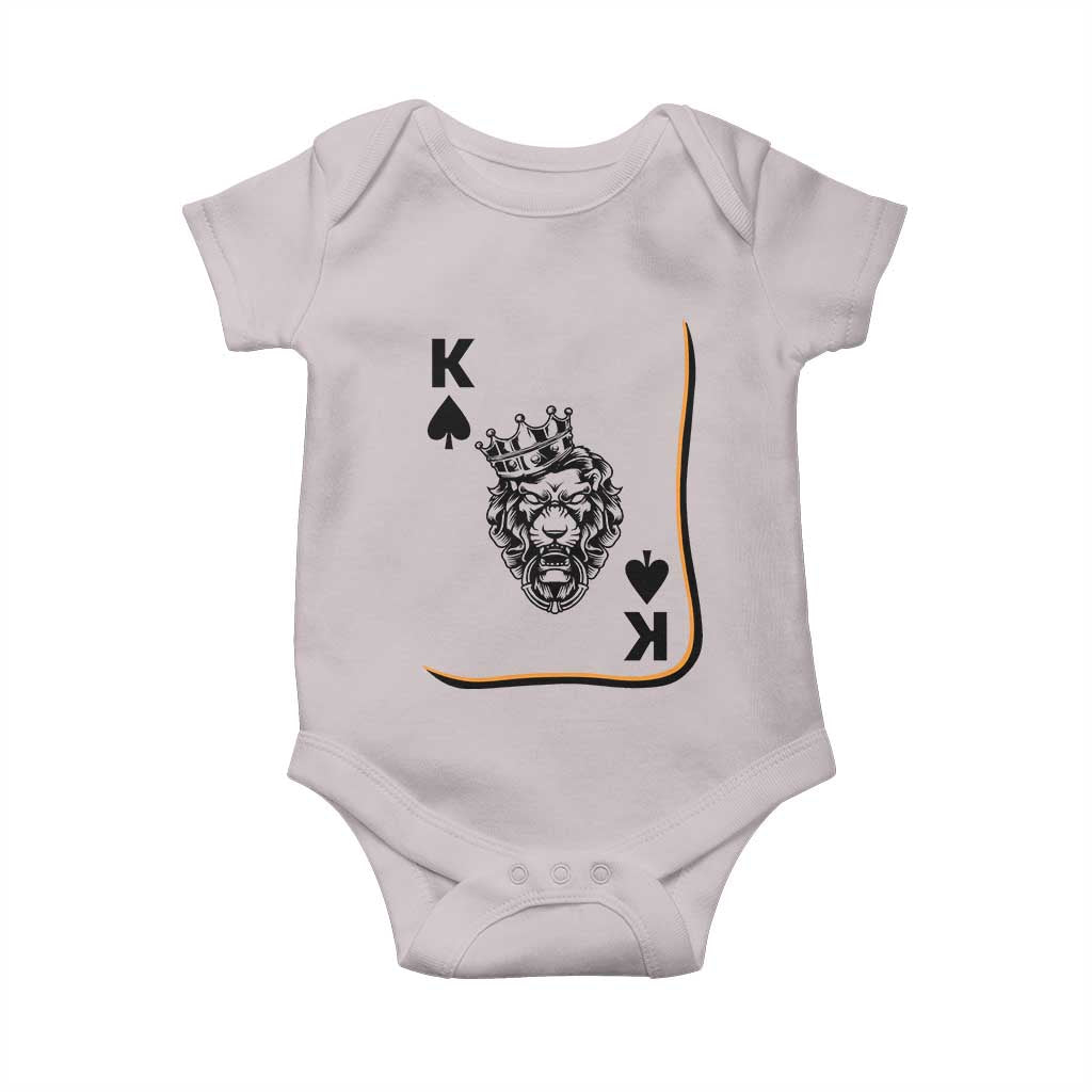 Black King Lion Baby Onesie African American Black History Month Gift - Wonder Print Shop