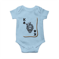 Black King Lion Baby Onesie African American Black History Month Gift - Wonder Print Shop