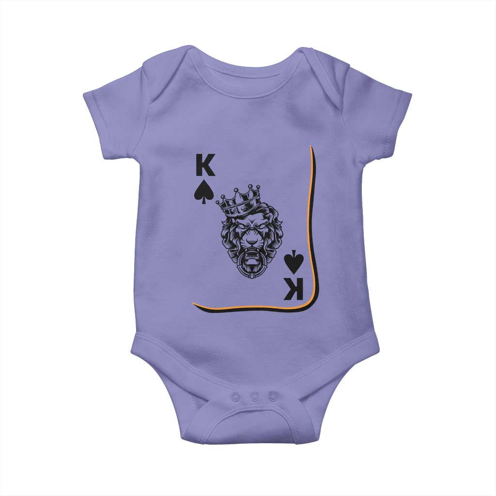Black King Lion Baby Onesie African American Black History Month Gift - Wonder Print Shop