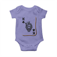 Black King Lion Baby Onesie African American Black History Month Gift - Wonder Print Shop
