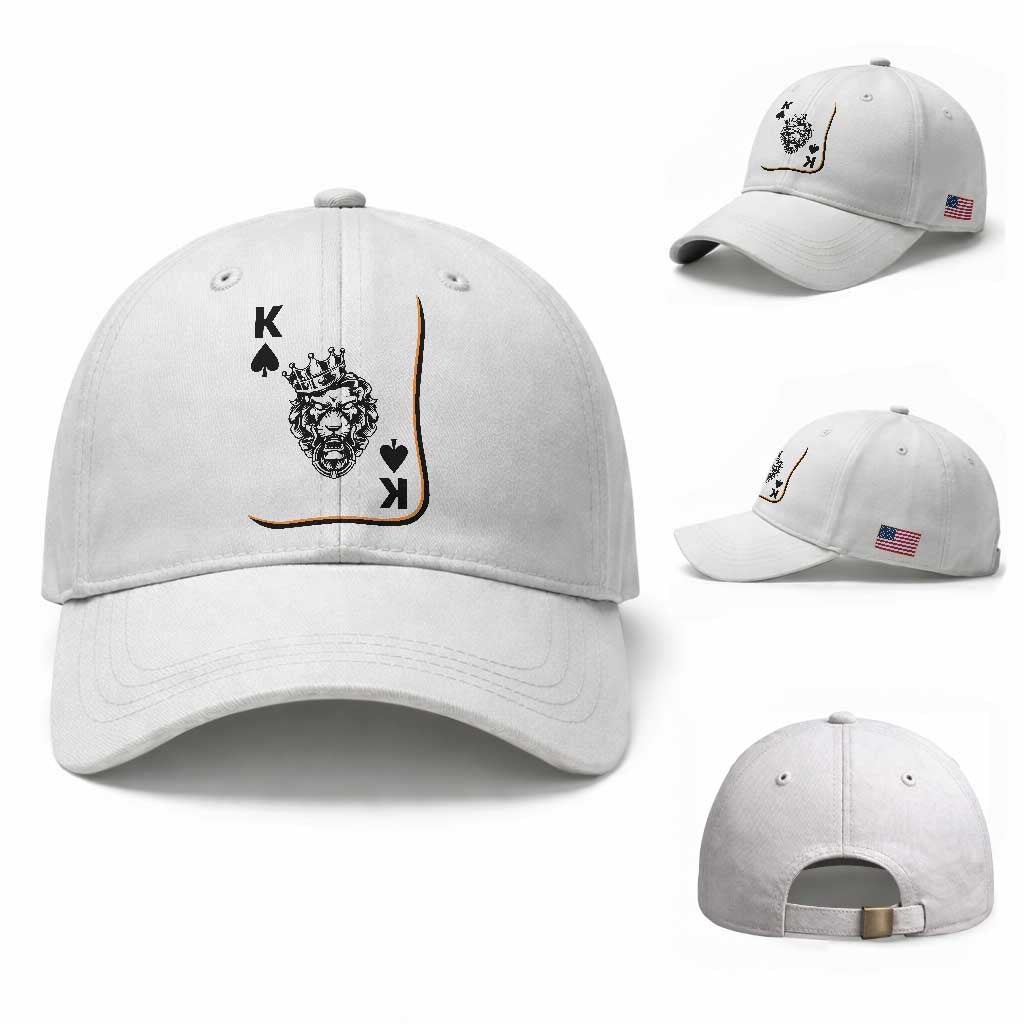 Black King Lion Baseball Cap African American Black History Month Gift