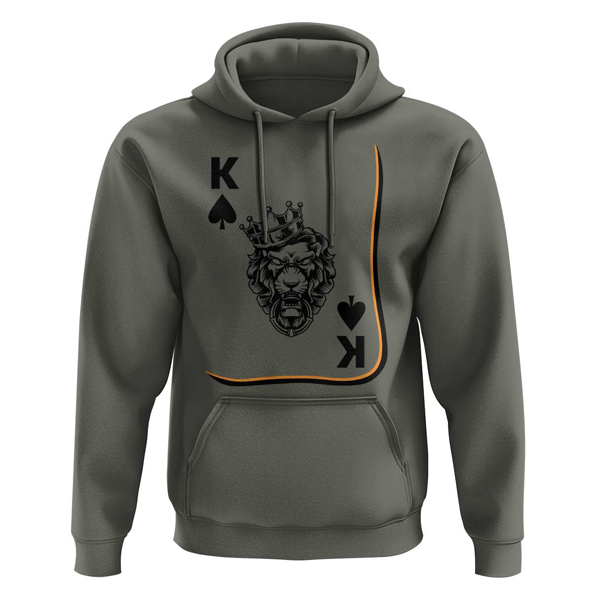 Black King Lion Hoodie African American Black History Month Gift - Wonder Print Shop