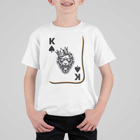 Black King Lion T Shirt For Kid African American Black History Month Gift - Wonder Print Shop