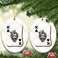 Black King Lion Ceramic Ornament African American Black History Month Gift - Wonder Print Shop