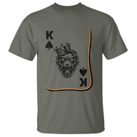Black King Lion T Shirt African American Black History Month Gift - Wonder Print Shop