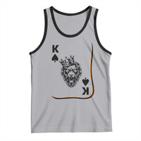 Black King Lion Tank Top African American Black History Month Gift - Wonder Print Shop