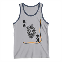 Black King Lion Tank Top African American Black History Month Gift - Wonder Print Shop