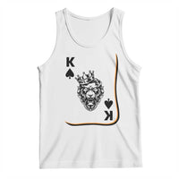 Black King Lion Tank Top African American Black History Month Gift - Wonder Print Shop