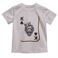 Black King Lion Toddler T Shirt African American Black History Month Gift - Wonder Print Shop