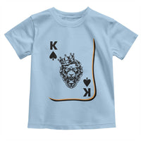 Black King Lion Toddler T Shirt African American Black History Month Gift - Wonder Print Shop