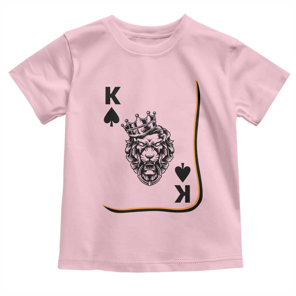 Black King Lion Toddler T Shirt African American Black History Month Gift - Wonder Print Shop