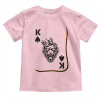 Black King Lion Toddler T Shirt African American Black History Month Gift - Wonder Print Shop