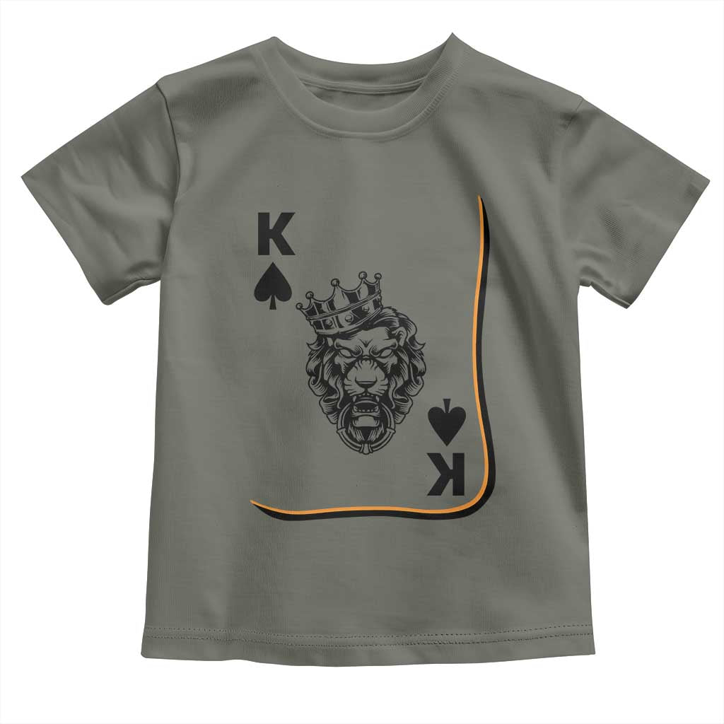 Black King Lion Toddler T Shirt African American Black History Month Gift - Wonder Print Shop