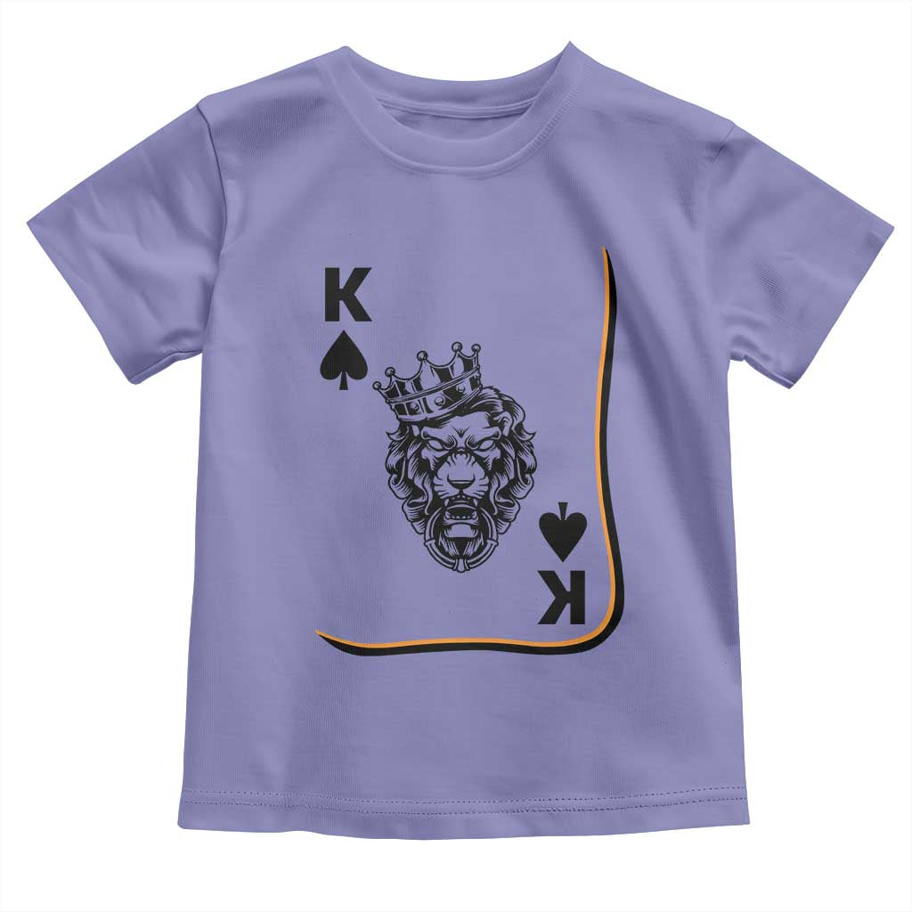 Black King Lion Toddler T Shirt African American Black History Month Gift - Wonder Print Shop