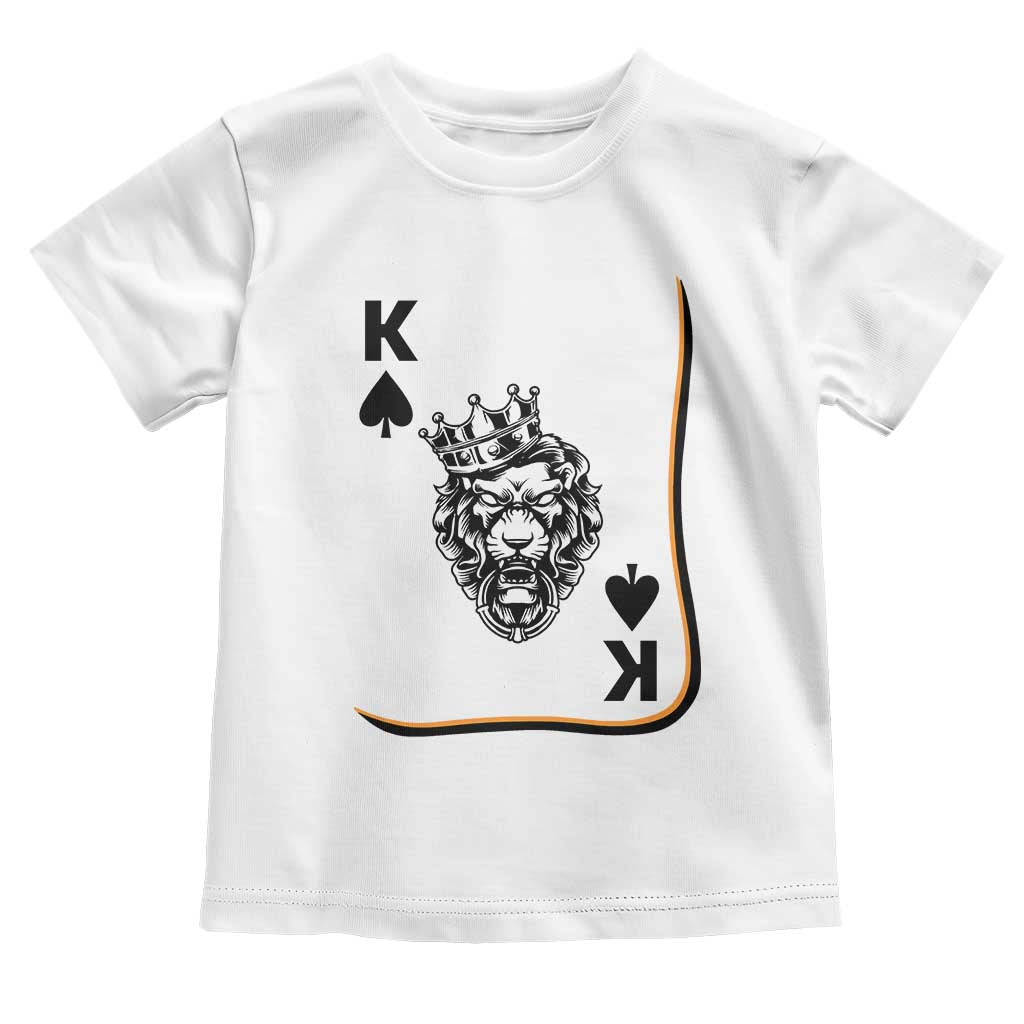Black King Lion Toddler T Shirt African American Black History Month Gift - Wonder Print Shop