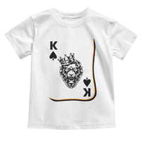 Black King Lion Toddler T Shirt African American Black History Month Gift - Wonder Print Shop