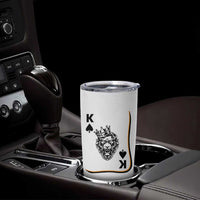 Black King Lion Tumbler Cup African American Black History Month Gift - Wonder Print Shop