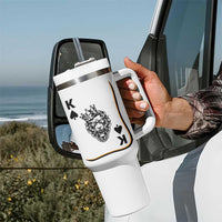 Black King Lion Tumbler With Handle African American Black History Month Gift - Wonder Print Shop