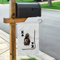 King Of Spades Black Man Garden Flag African American Men Pride - Wonder Print Shop