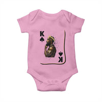 King Of Spades Black Man Baby Onesie African American Men Pride - Wonder Print Shop
