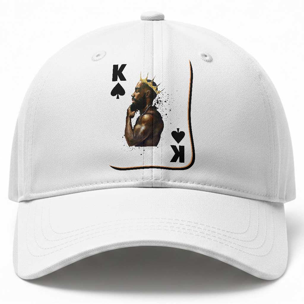 King Of Spades Black Man Baseball Cap African American Men Pride