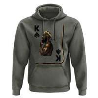King Of Spades Black Man Hoodie African American Men Pride - Wonder Print Shop