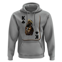 King Of Spades Black Man Hoodie African American Men Pride - Wonder Print Shop