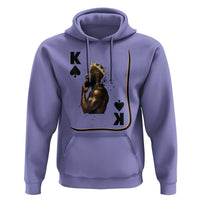 King Of Spades Black Man Hoodie African American Men Pride - Wonder Print Shop