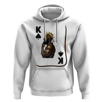 King Of Spades Black Man Hoodie African American Men Pride - Wonder Print Shop