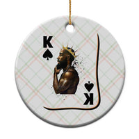 King Of Spades Black Man Ceramic Ornament African American Men Pride - Wonder Print Shop