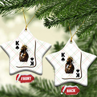 King Of Spades Black Man Ceramic Ornament African American Men Pride - Wonder Print Shop