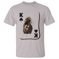 King Of Spades Black Man T Shirt African American Men Pride - Wonder Print Shop