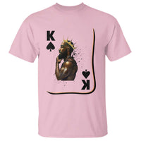 King Of Spades Black Man T Shirt African American Men Pride - Wonder Print Shop