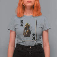 King Of Spades Black Man T Shirt For Women African American Men Pride - Wonder Print Shop