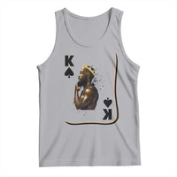 King Of Spades Black Man Tank Top African American Men Pride - Wonder Print Shop