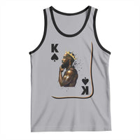 King Of Spades Black Man Tank Top African American Men Pride - Wonder Print Shop