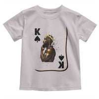 King Of Spades Black Man Toddler T Shirt African American Men Pride - Wonder Print Shop