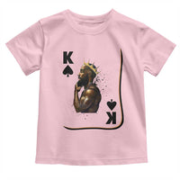 King Of Spades Black Man Toddler T Shirt African American Men Pride - Wonder Print Shop