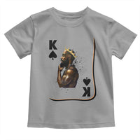 King Of Spades Black Man Toddler T Shirt African American Men Pride - Wonder Print Shop