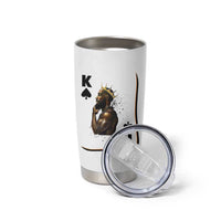 King Of Spades Black Man Tumbler Cup African American Men Pride - Wonder Print Shop