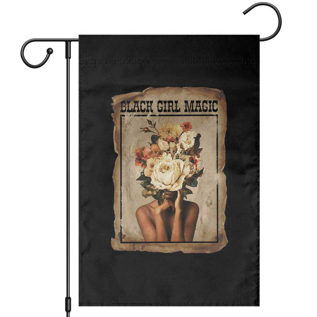 Black Girl Magic Garden Flag Feminist Black Women In History - Wonder Print Shop