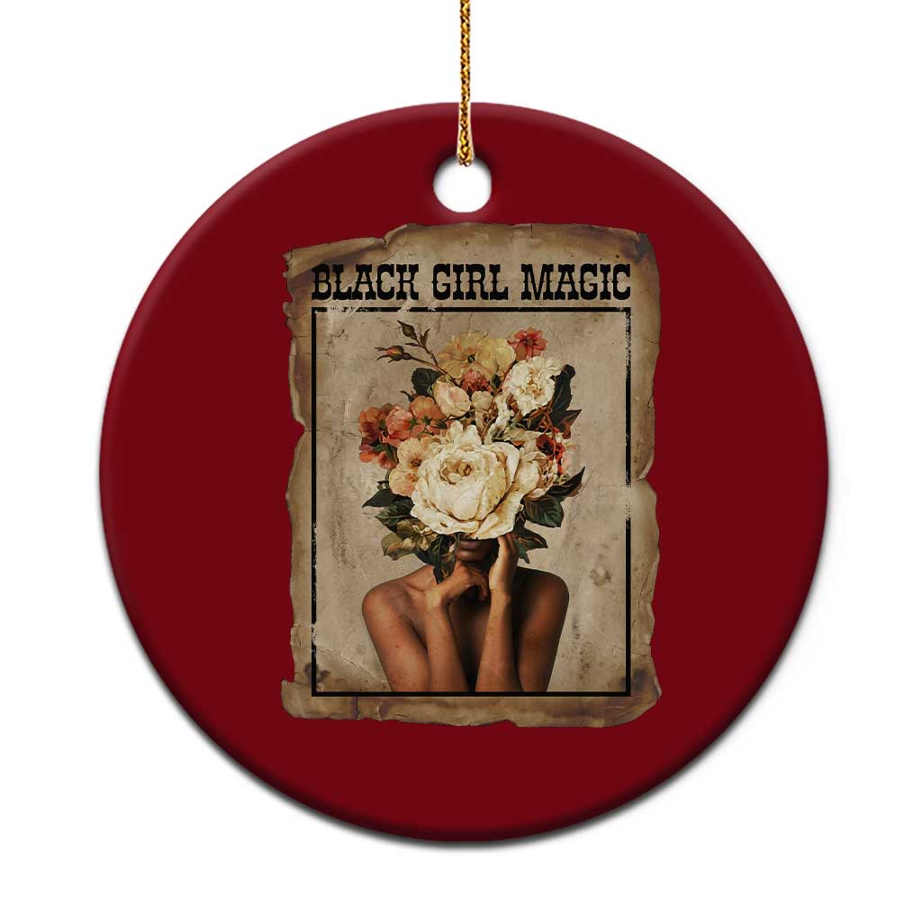 Black Girl Magic Ceramic Ornament Feminist Black Women In History - Wonder Print Shop