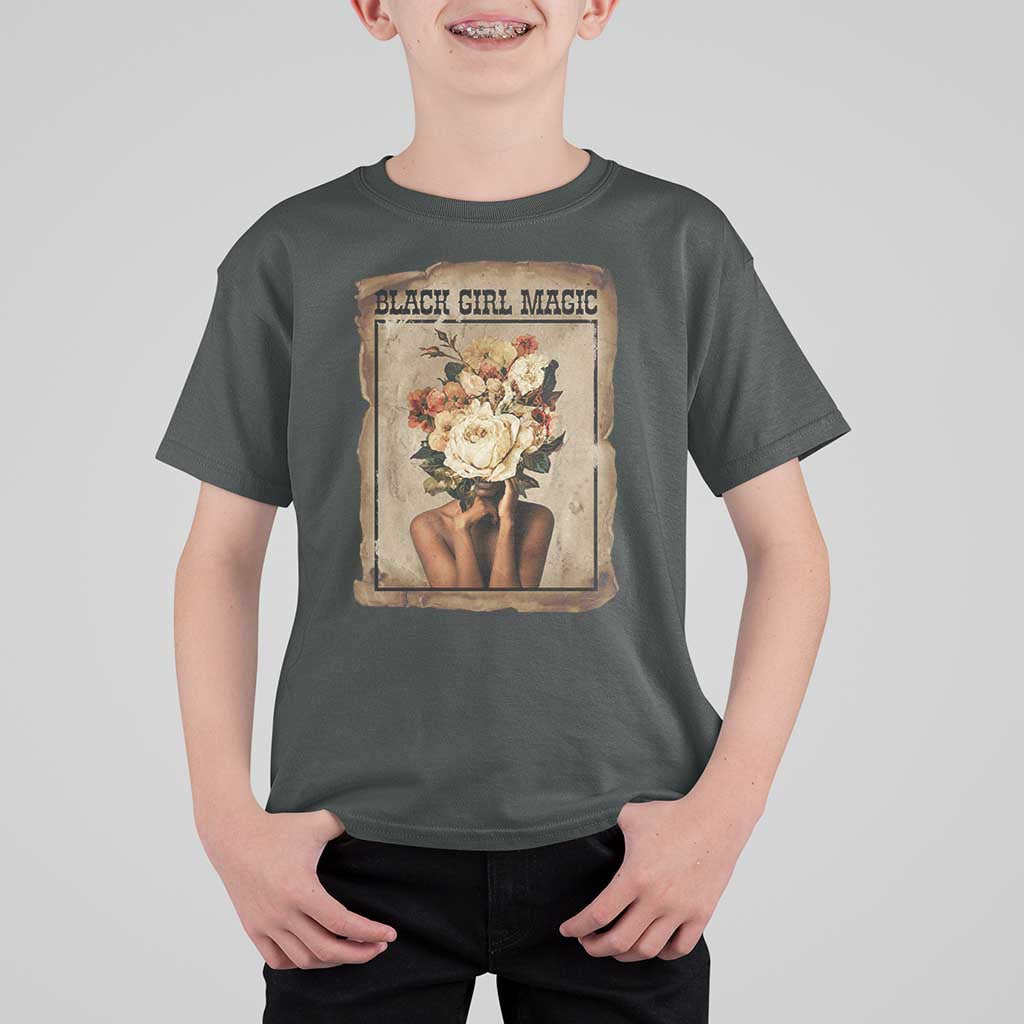 Black Girl Magic T Shirt For Kid Feminist Black Women In History - Wonder Print Shop